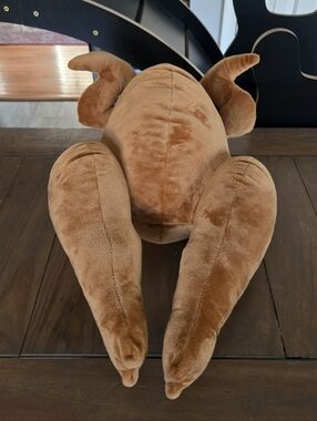 Thanksgiving Plush Roast Turkey Decorative Throw Pillow